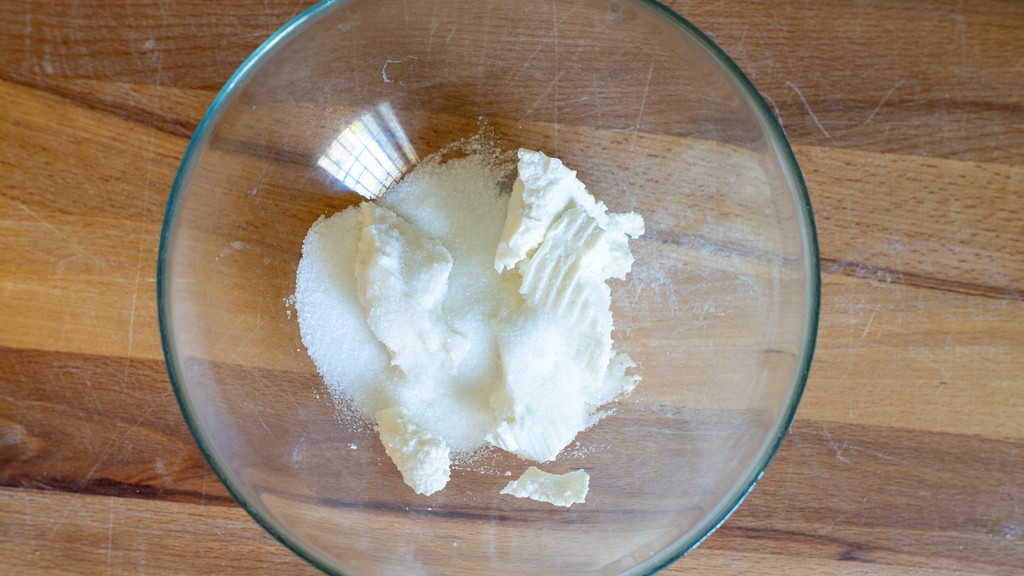 Ricotta dolce con cioccolato - passo 1