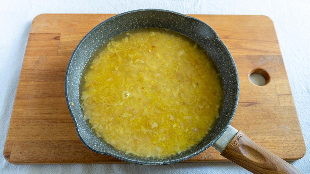 Risotto al gorgonzola e prosciutto