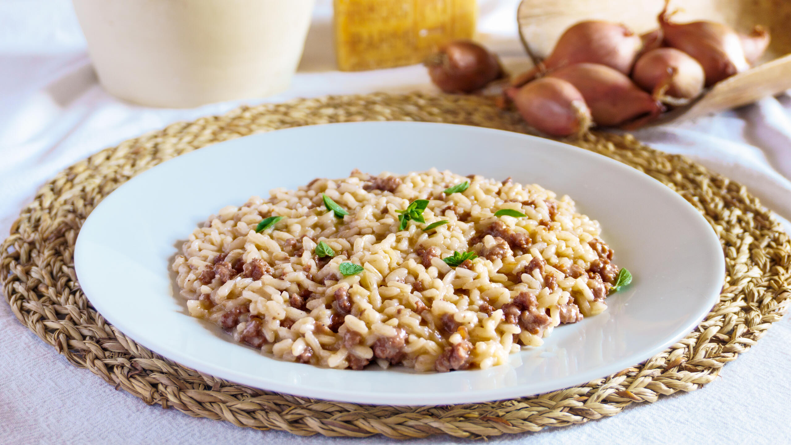 Risotto alla salsiccia
