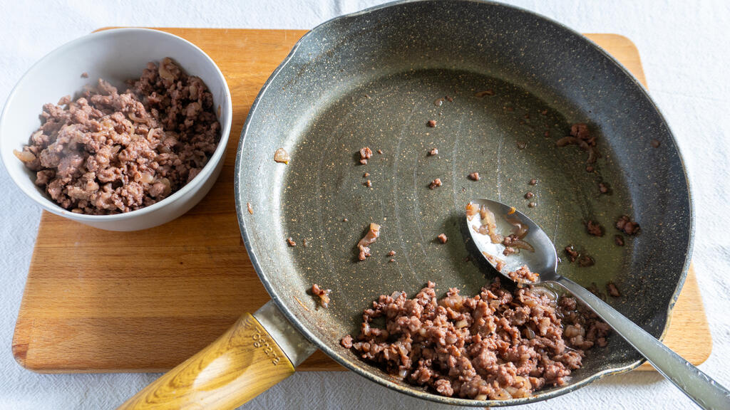 Risotto alla salsiccia - passo 4