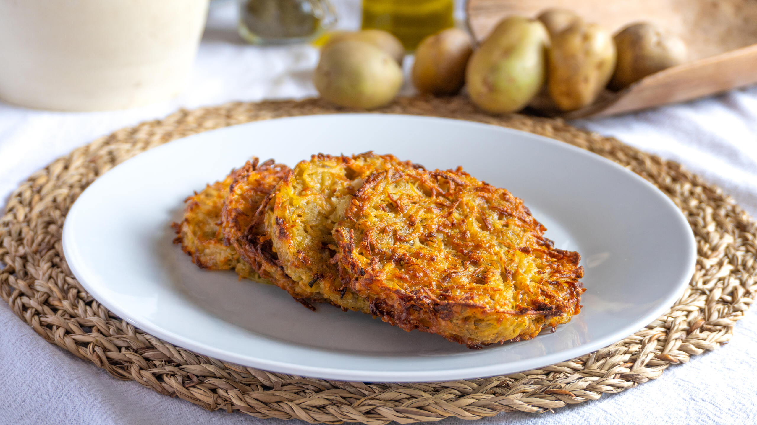 Rösti di patate in friggitrice ad aria