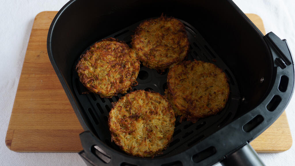 Rösti di patate in friggitrice ad aria - passo 6