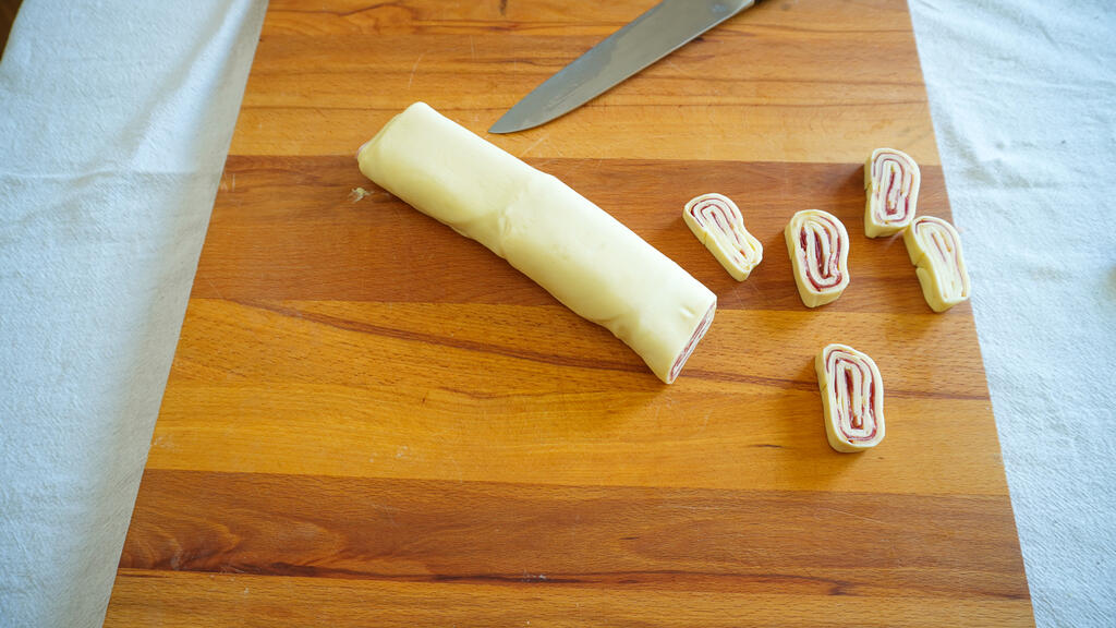 Salatini di pasta sfoglia - passo 4