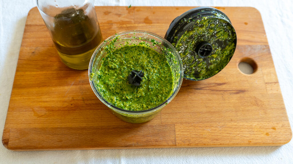 Salsa verde - passo 3