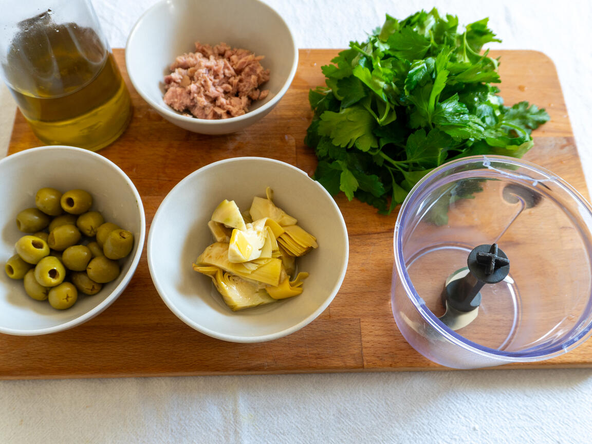 Salsa verde - passo 2
