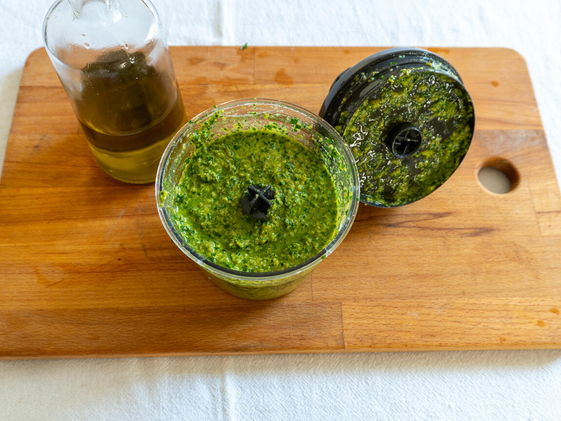 Salsa verde - passo 3