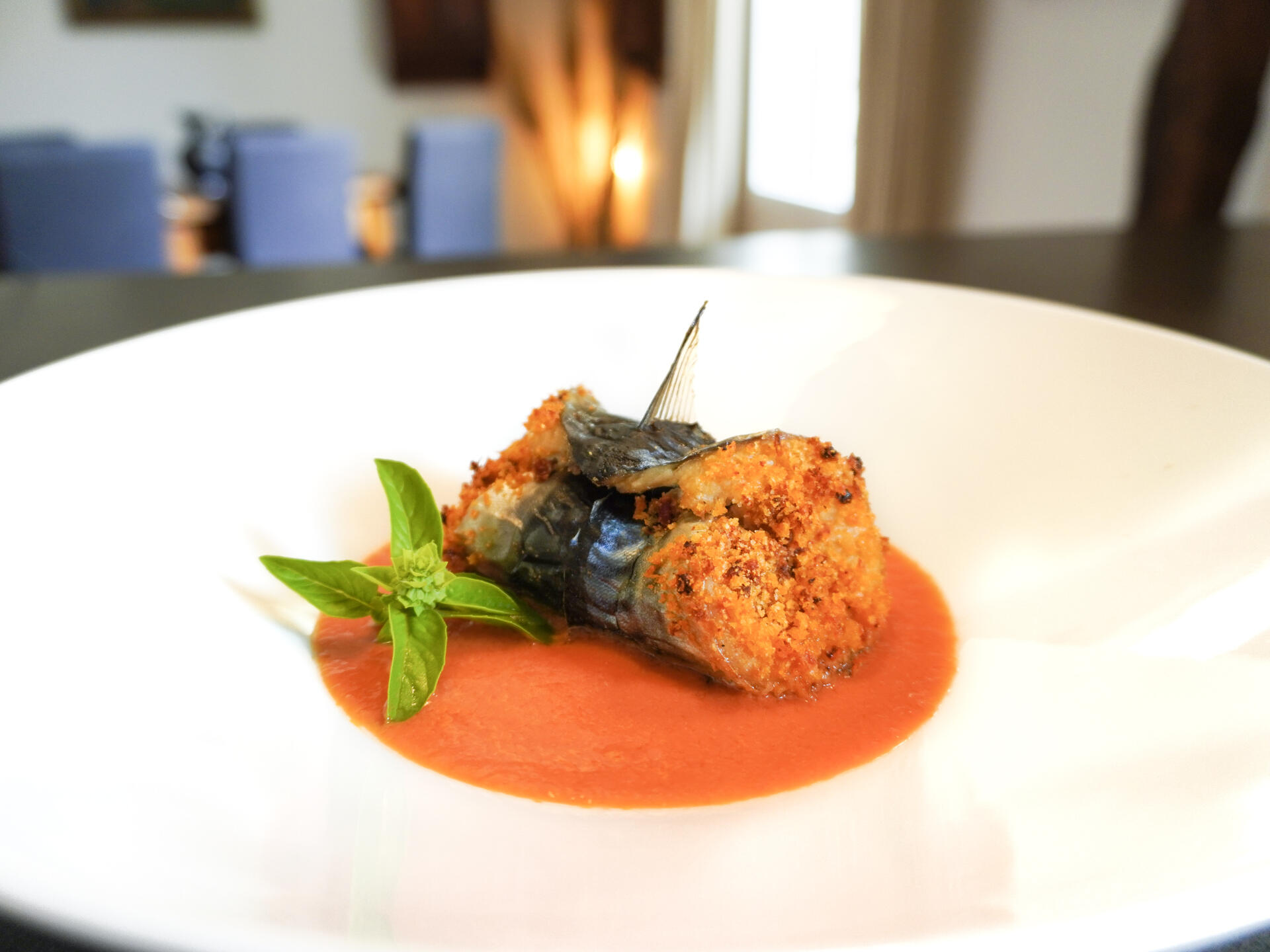 Sgombro al forno
