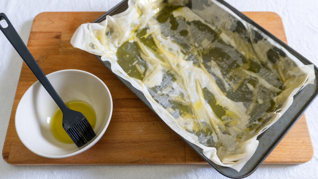 Spanakopita - passo 5