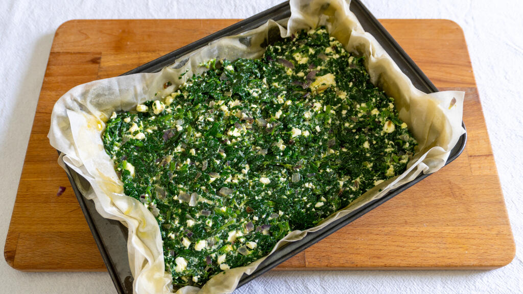 Spanakopita - passo 6