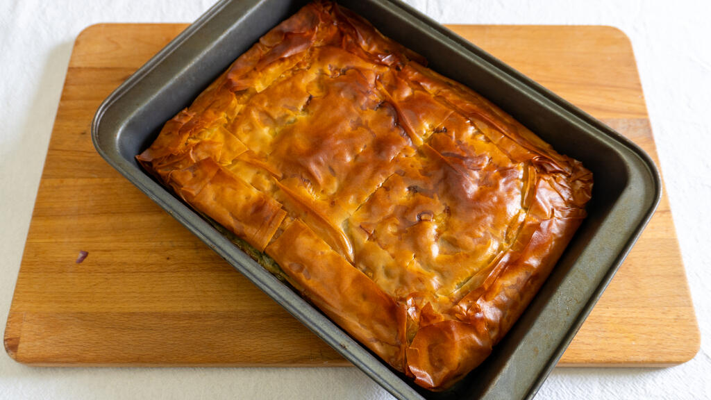 Spanakopita - passo 8
