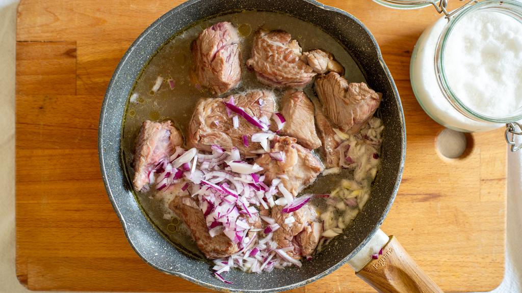 Spezzatino di manzo alla birra