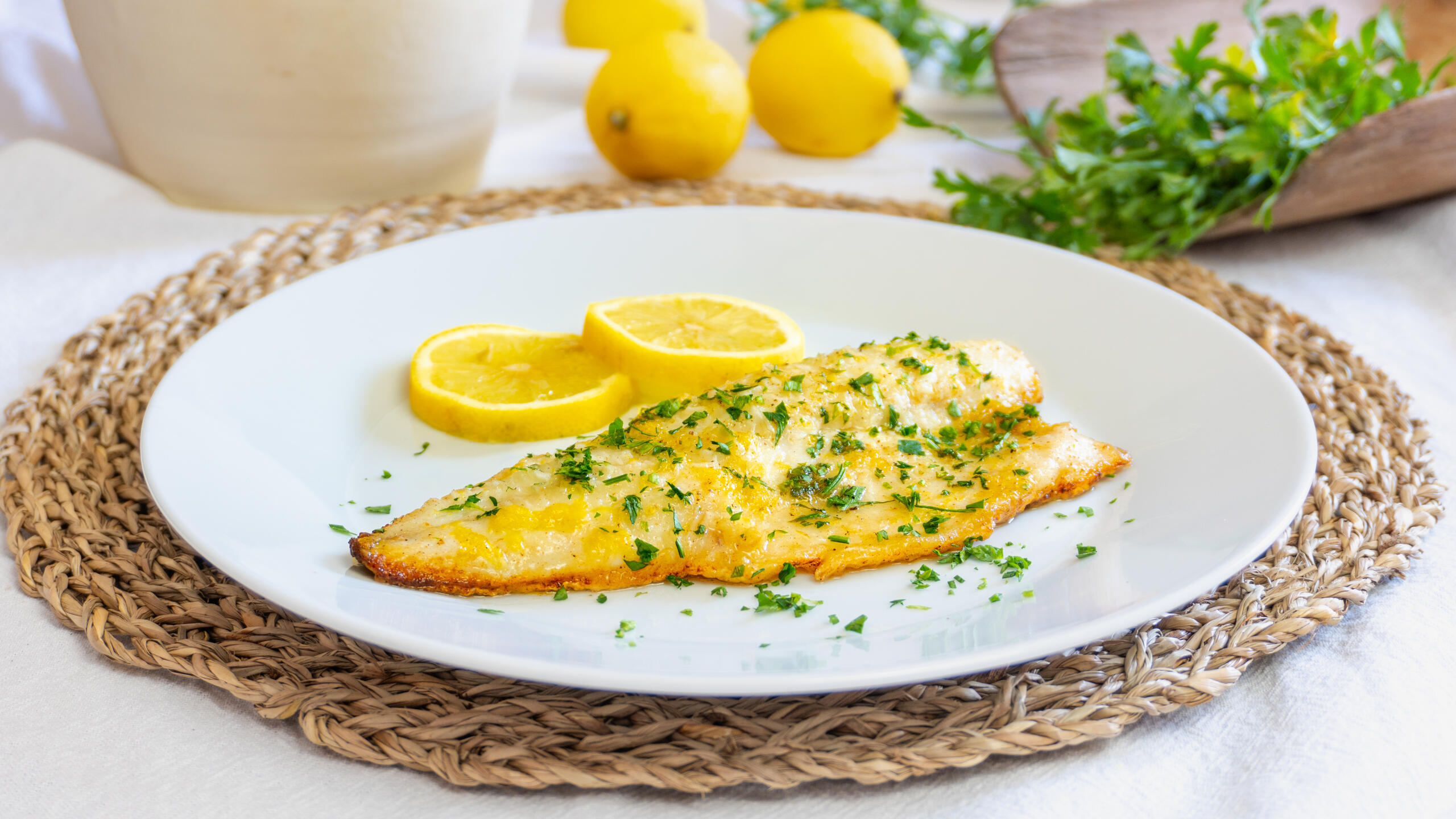 Spigola al limone