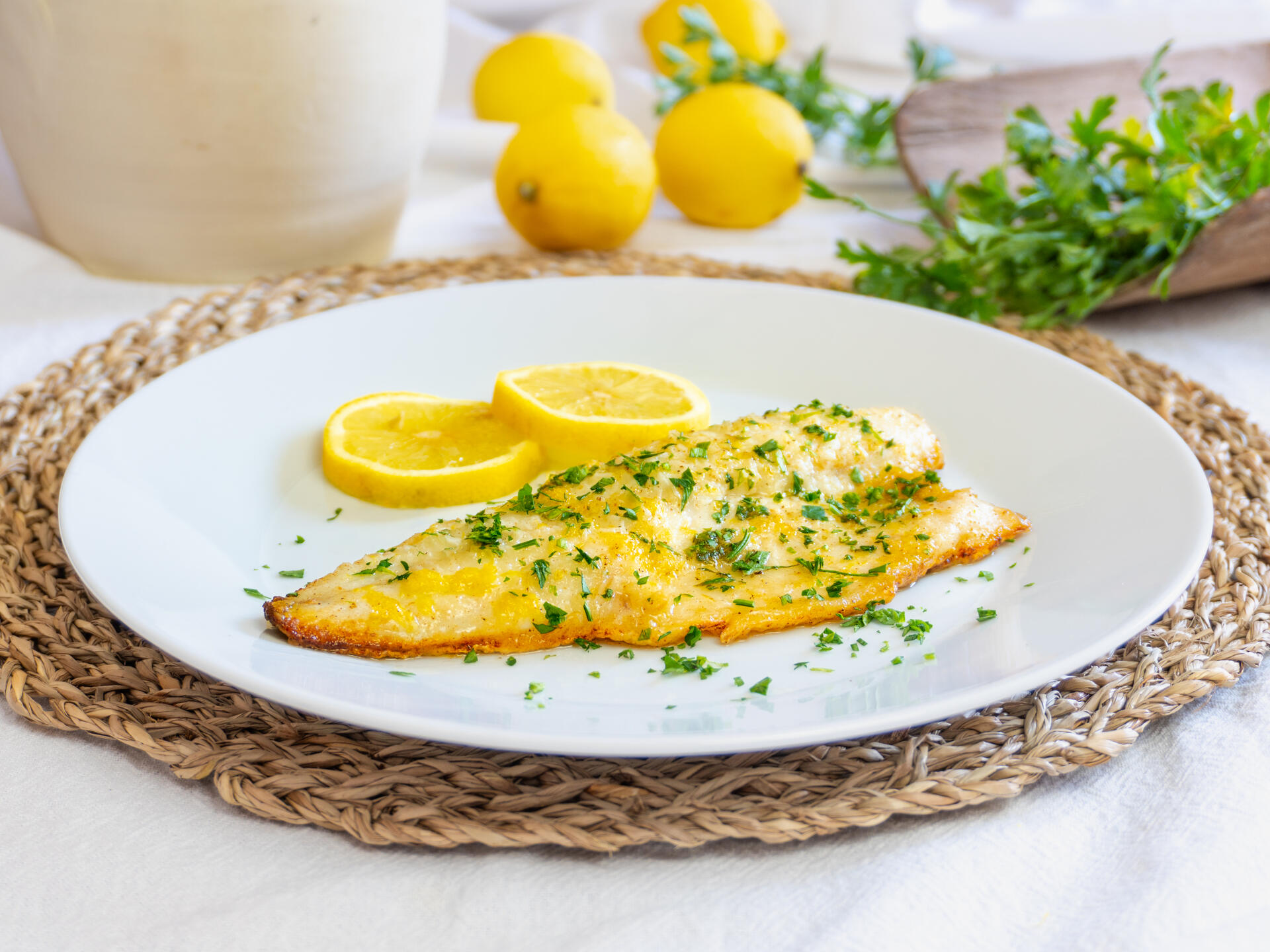 Spigola al limone