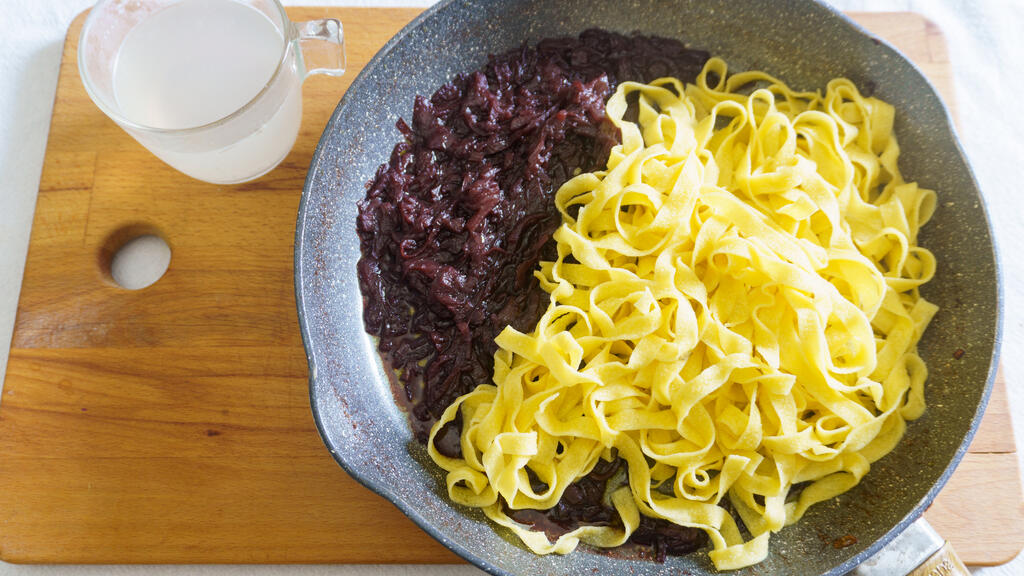 Tagliatelle alla cipolla di Tropea