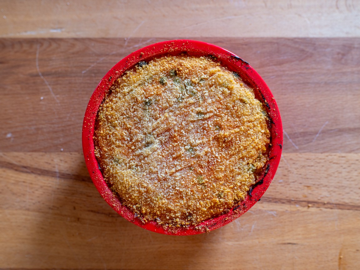 Timballo di riso con piselli - passo 10