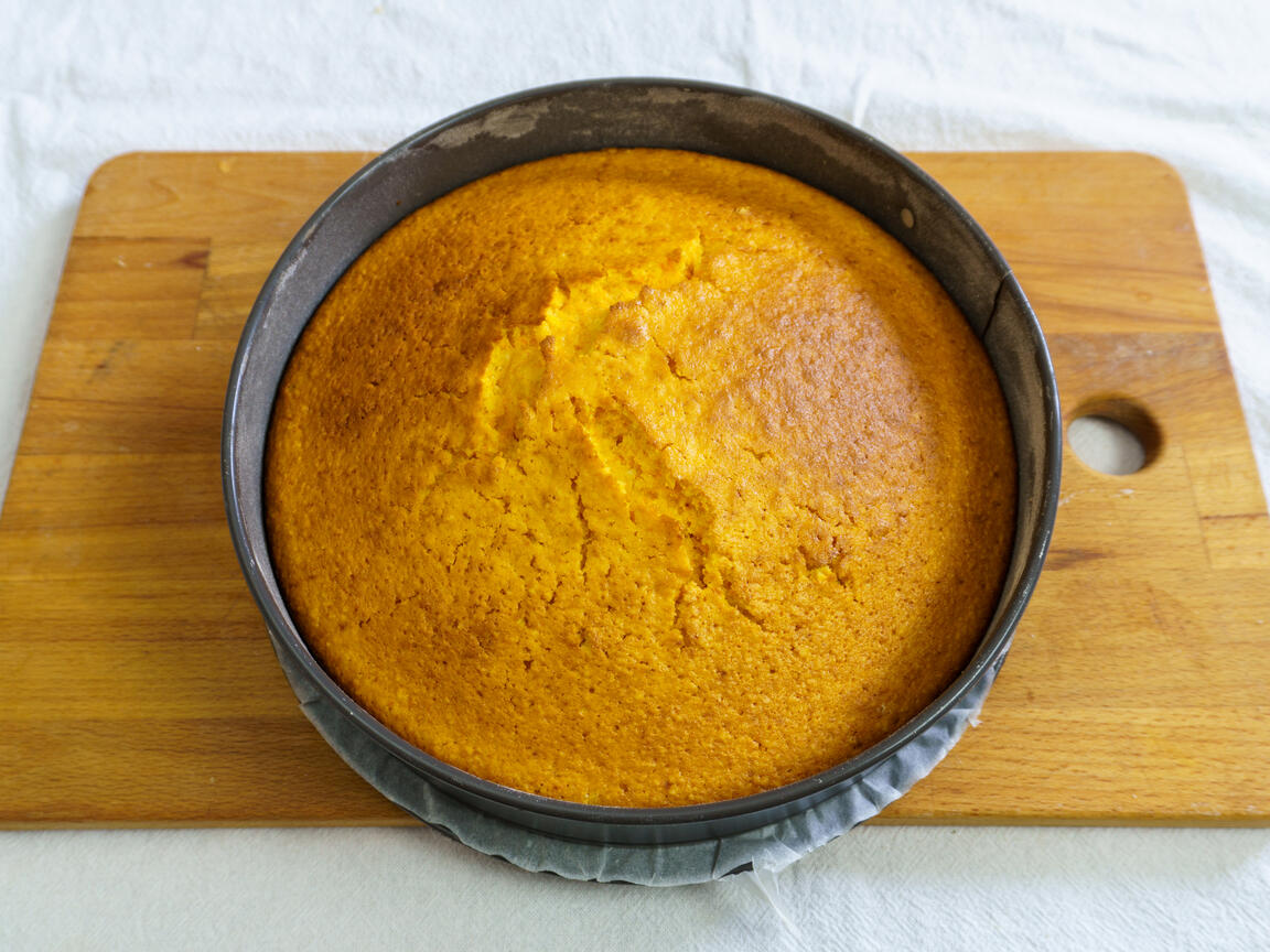 Torta alle carote - passo 7
