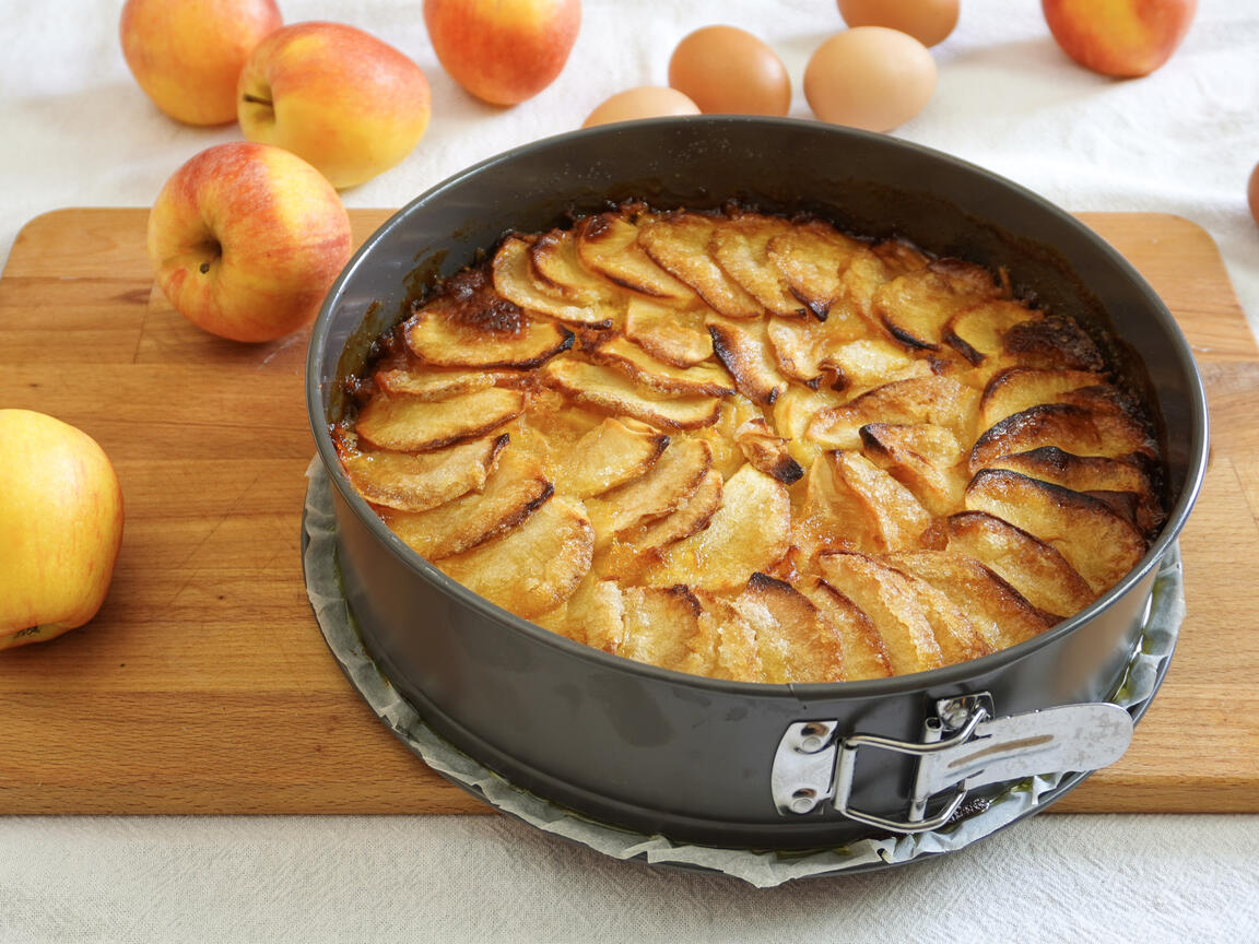 Torta di mele all'olio di oliva - passo 6