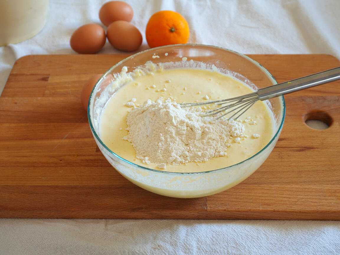 Torta morbida ricotta e arance - passo 4