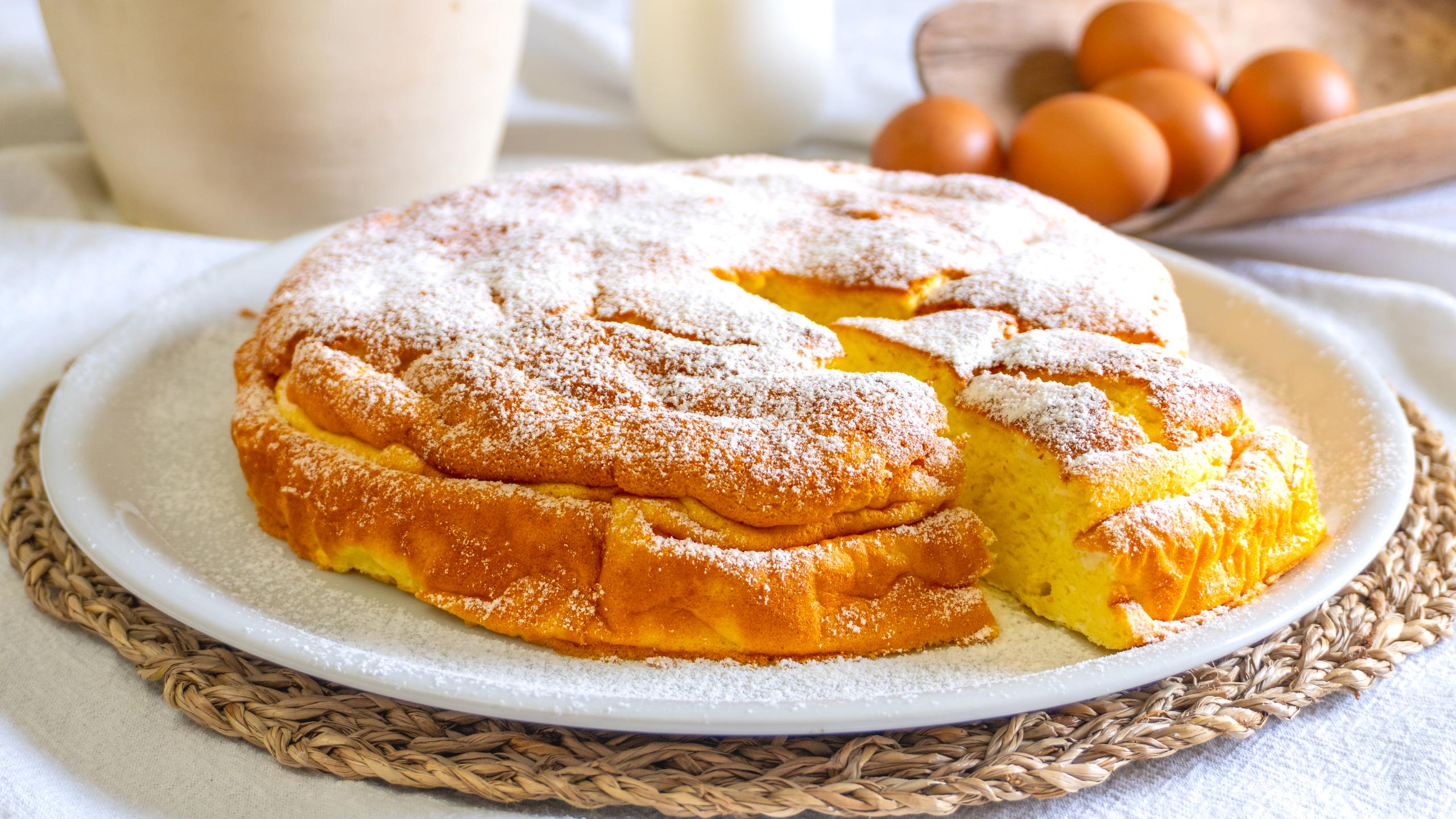 Torta nuvola allo yogurt greco