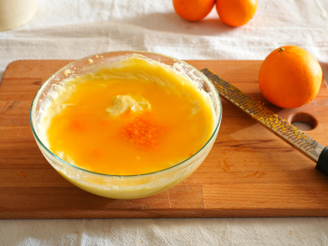 Torta ricotta e arance - passo 4