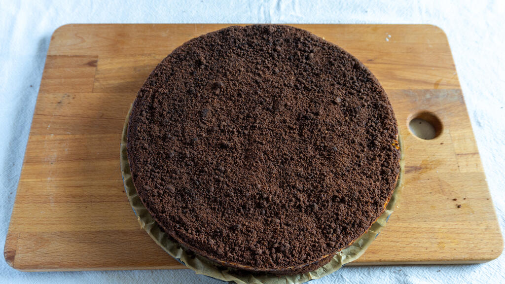 Torta ricotta e cioccolato - passo 12