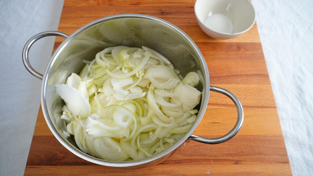 Zuppa di cipolle - passo 2