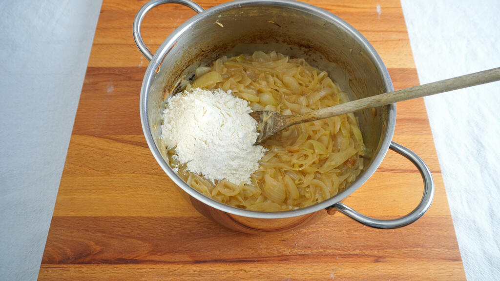 Zuppa di cipolle - passo 5