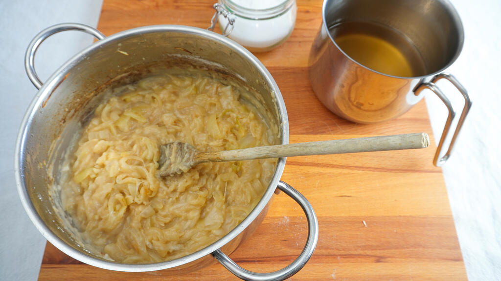 Zuppa di cipolle - passo 6