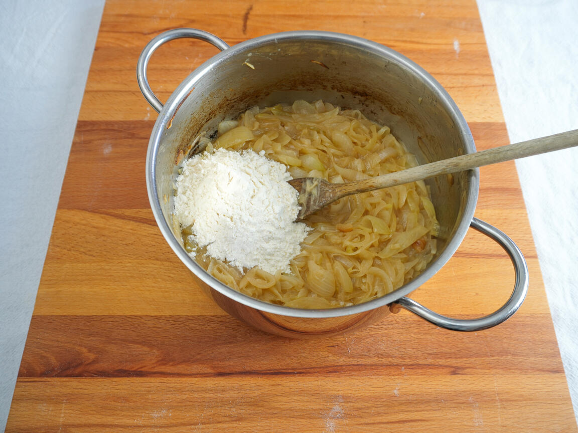 Zuppa di cipolle - passo 5