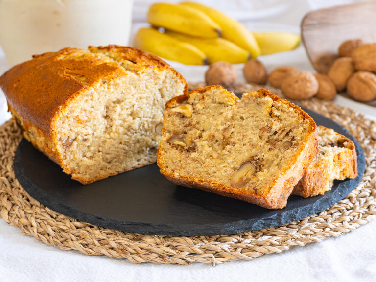 Banankaka utan smör