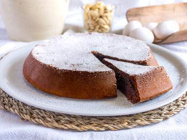 Det är en typisk dessert från ön Capri, gjord med ...