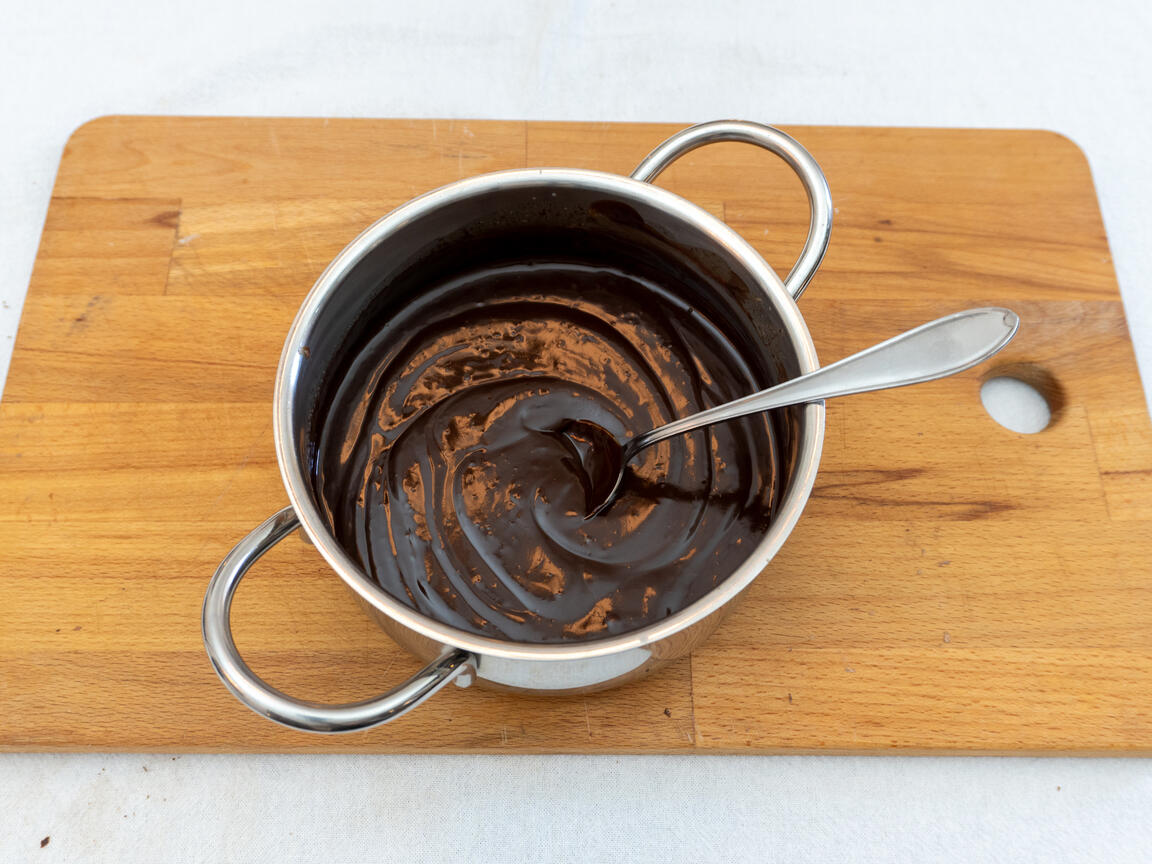 Chokladmousse - steg 4