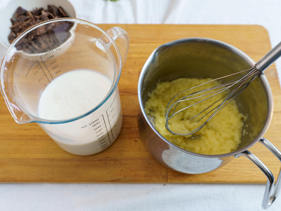 Chokladpudding - steg 3