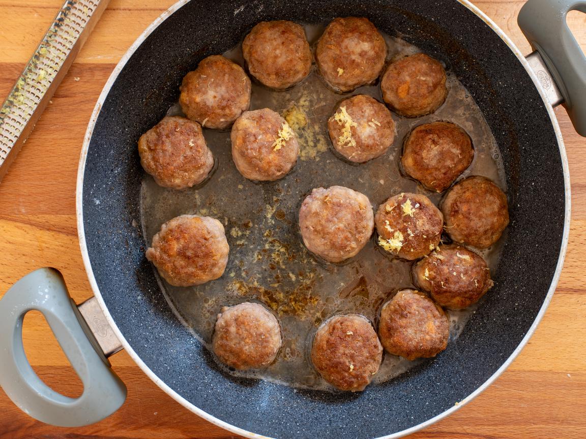 Citronköttbullar - steg 6