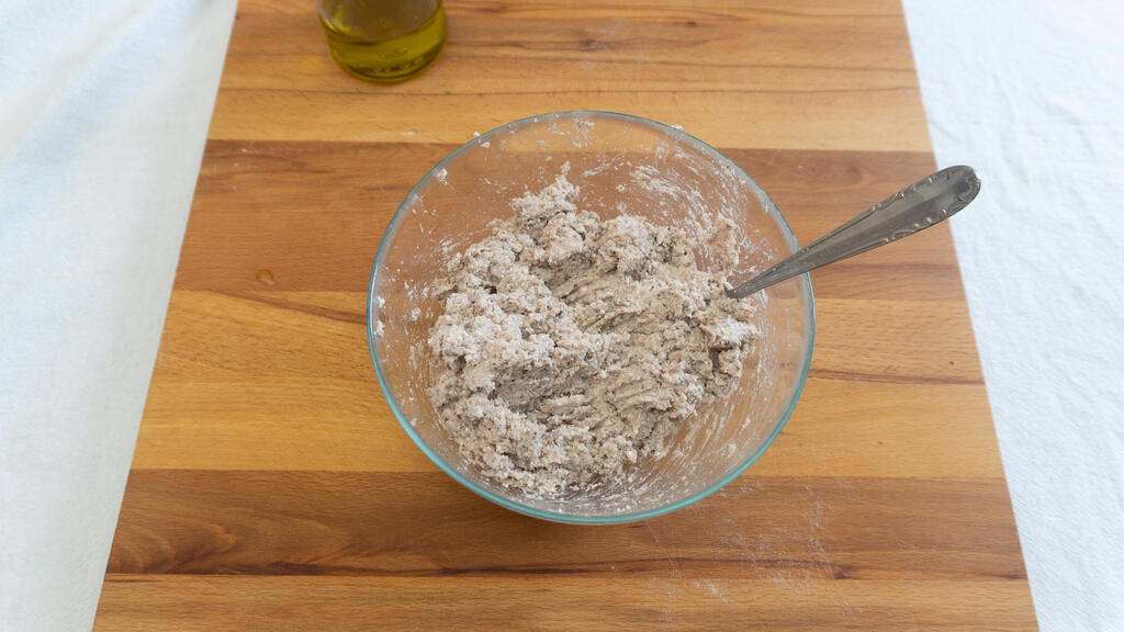 Fisktortelli med ruccolapesto - steg 4