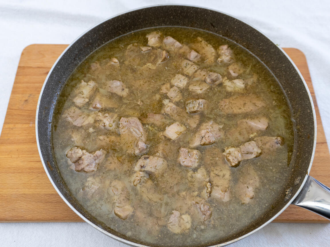 Fläskgryta med öl - steg 7