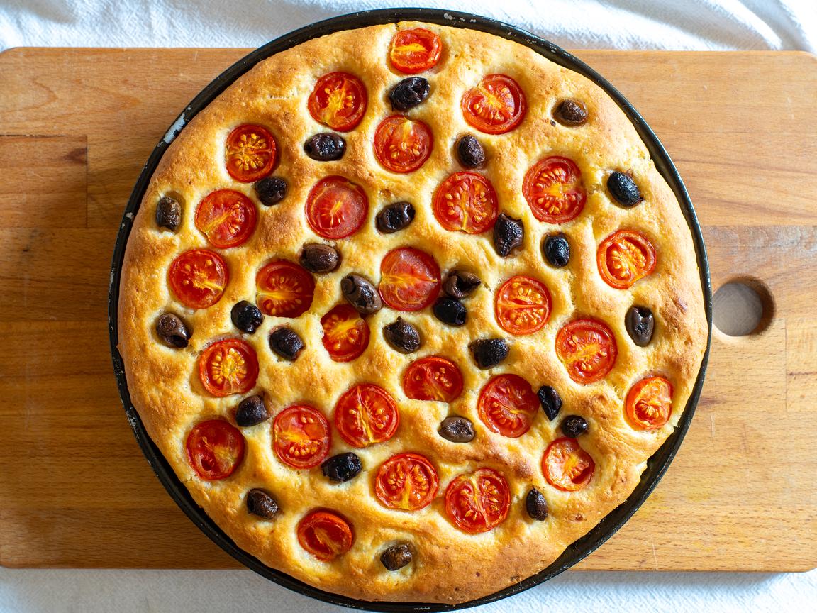 Focaccia från Bari - steg 7