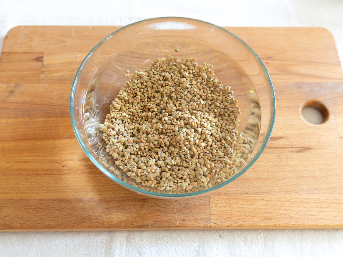 Grillad cotechino med linser - steg 3