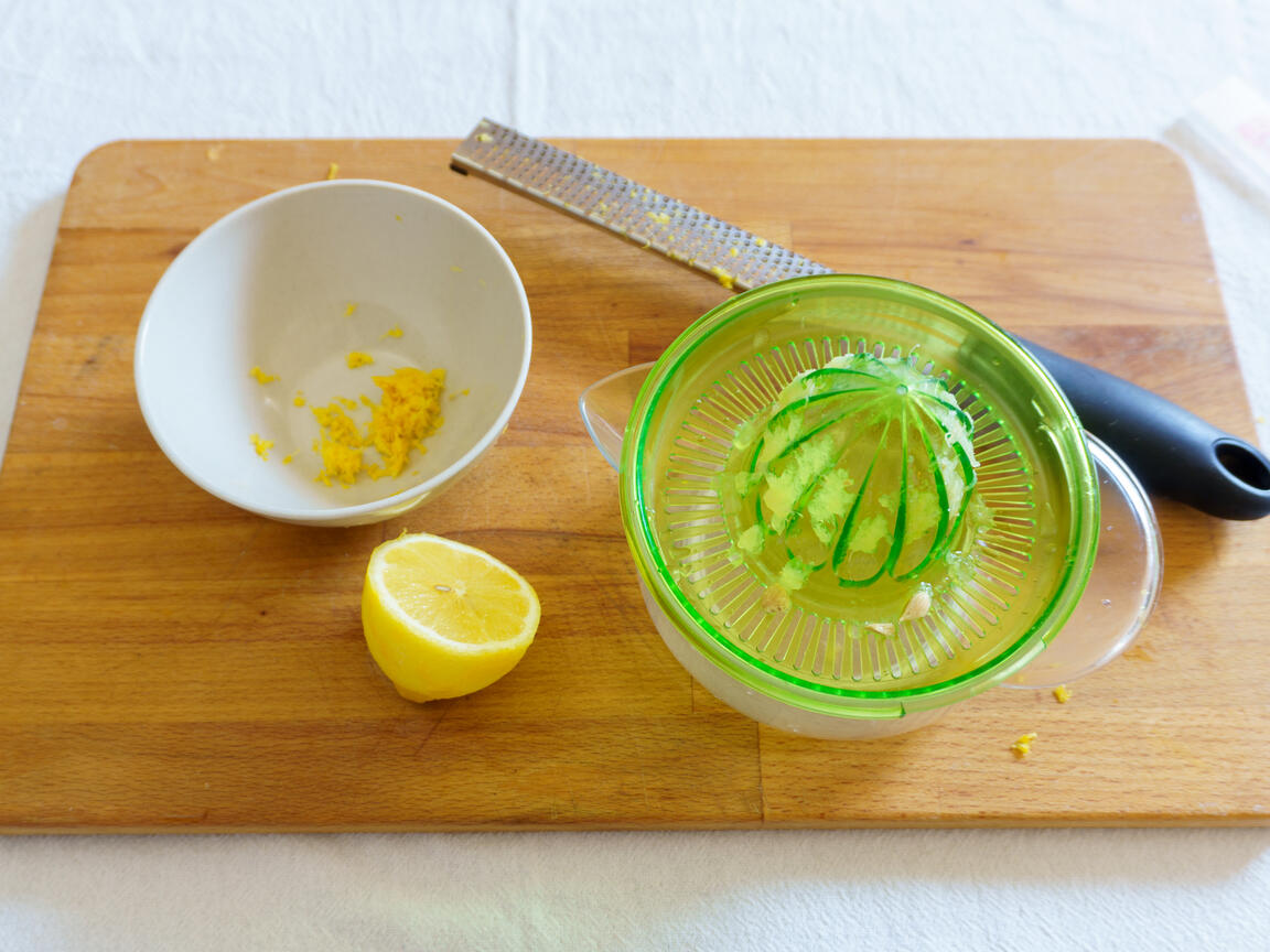 Havsabborre med citron - steg 2