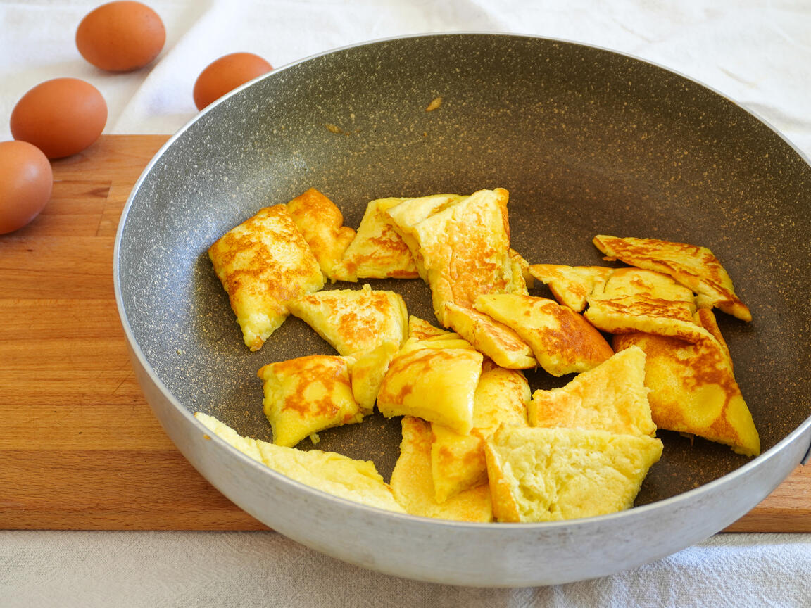 Kaiserschmarren - steg 5