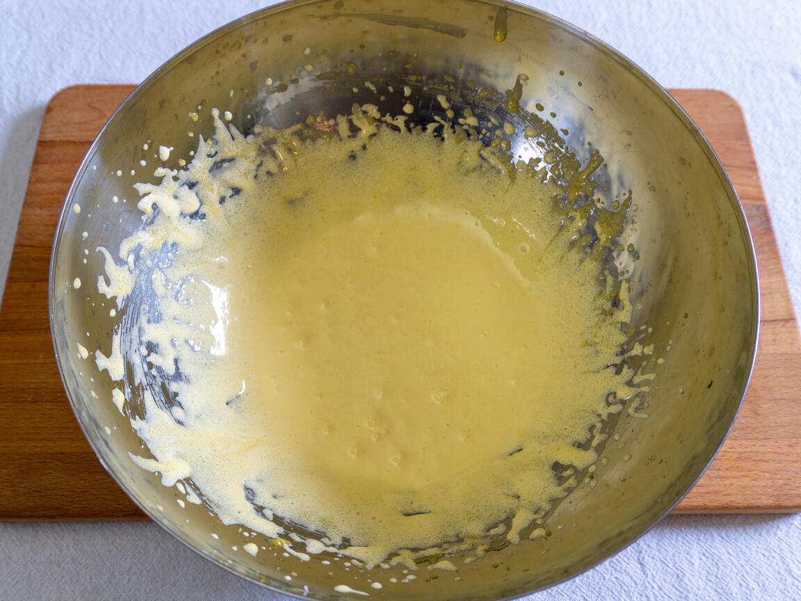 Molnkaka med grekisk yoghurt - steg 2