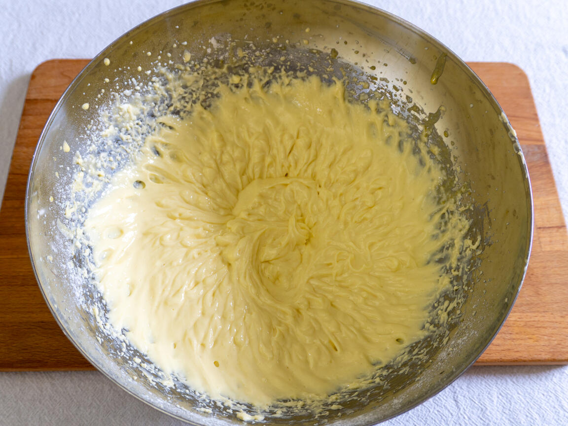 Molnkaka med grekisk yoghurt - steg 4