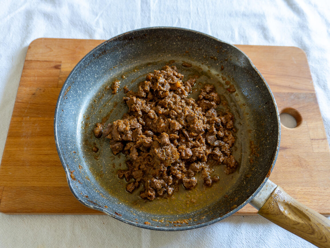 Pappardelle med anktragù - steg 2