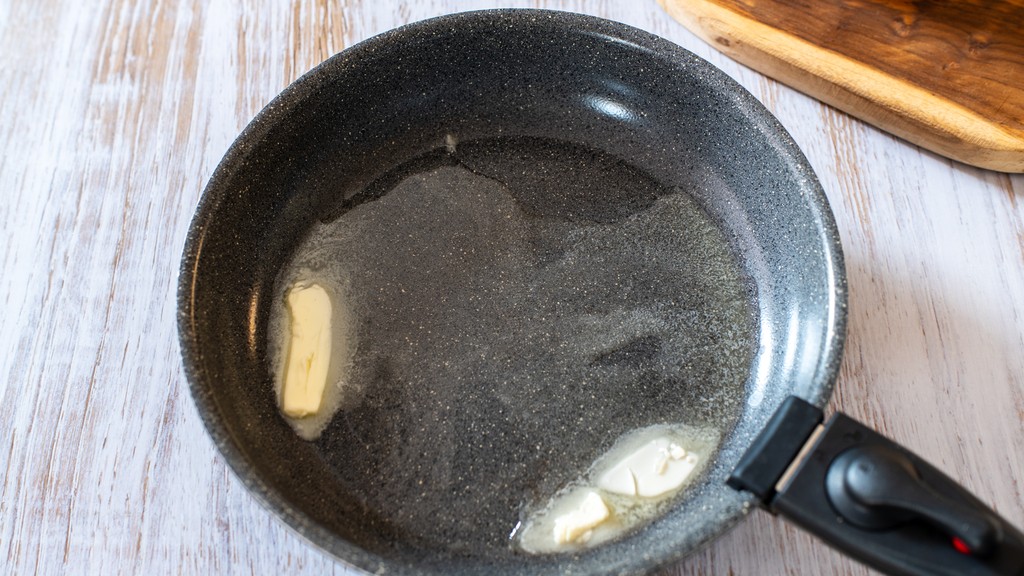 Parmesanfondue - steg 1