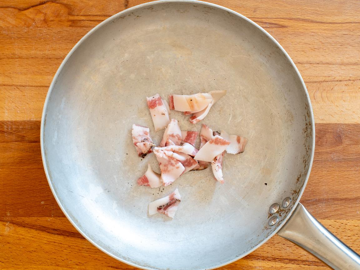 Pasta all’Amatriciana - steg 1