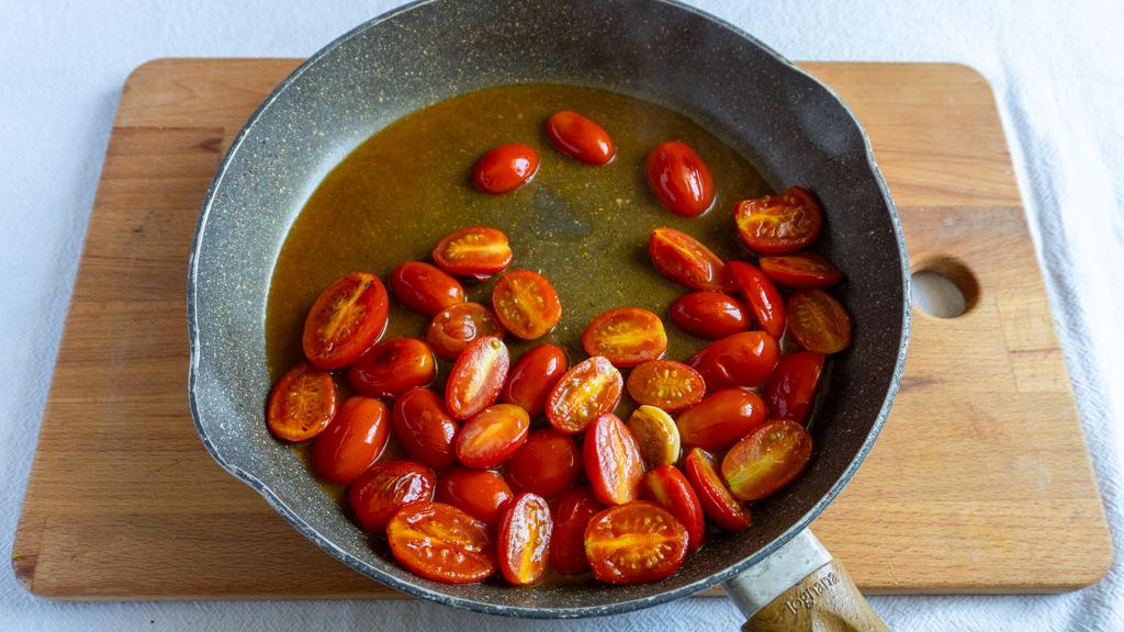 Pasta med havsrödingsås - steg 4