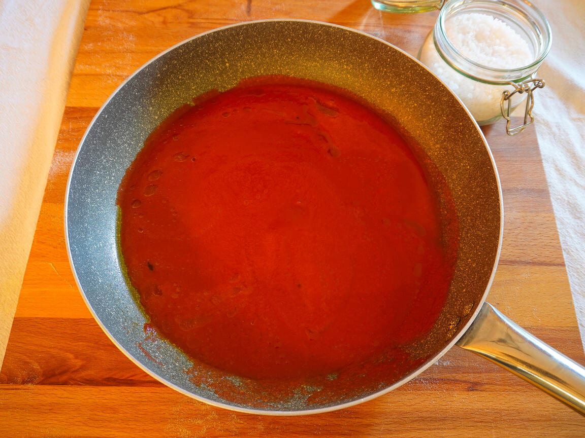 Potatisgnocchi med tomatsås - steg 4