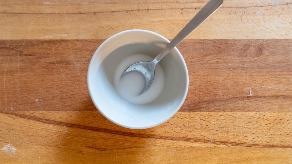 Purjolöksflan med parmesan­fondue - steg 5