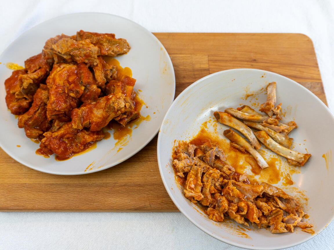 Ragù på fläskrevbensspjäll - steg 7