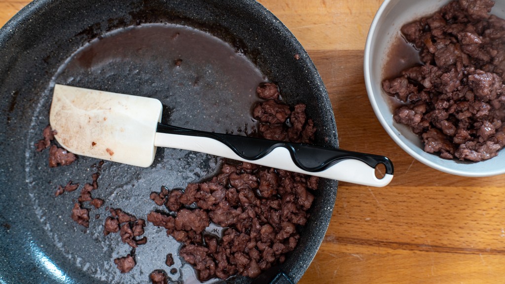 Risotto med röd radicchio och korv